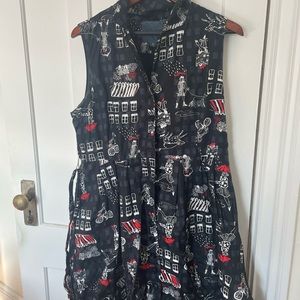 Whimsical shirtdress